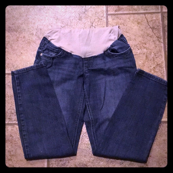 Indigo Blue Denim - 🤰🏼maternity full panel jean